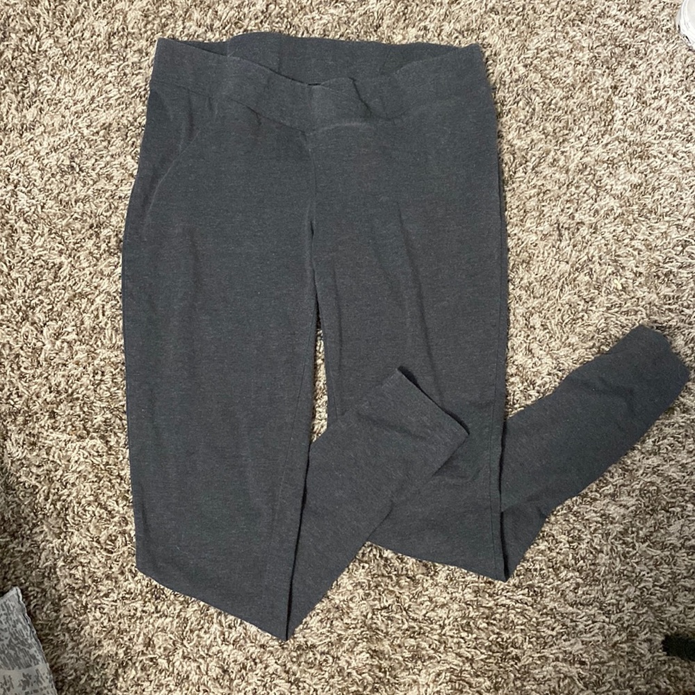 Maternity grey leggings